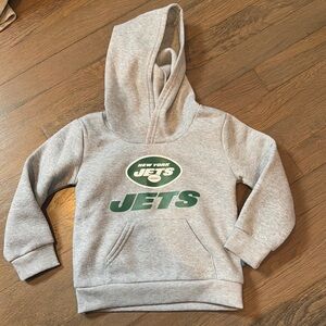 New York Jets Kids Grey Hoodie